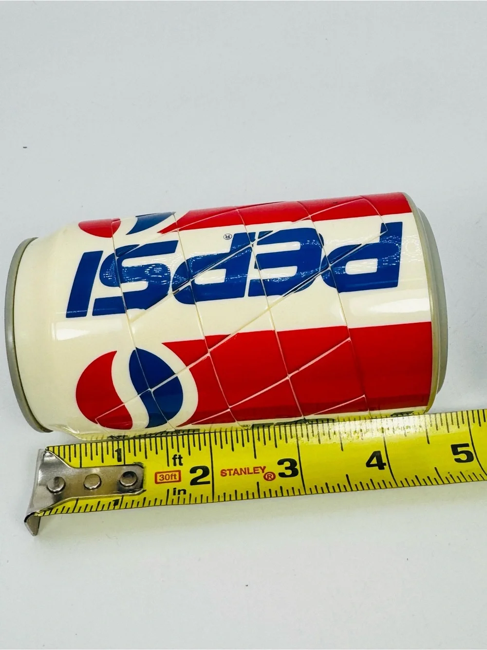 Vintage Pepsi Slide Puzzle Rubik's Soda Pop Can Collectable Game/Bank